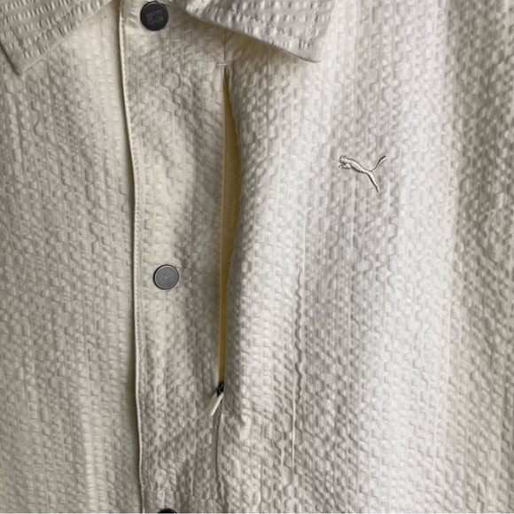 PUMA MMQ Seersucker Shirt Jacket - Picture 7 of 16